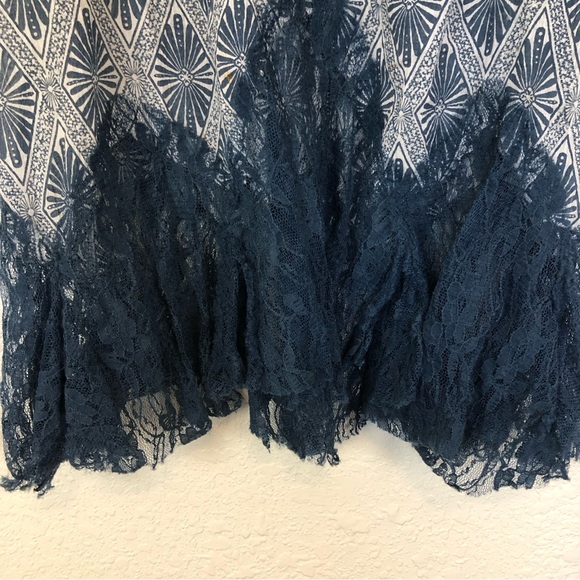 Free People Bell Trapeze Lace Cami tank top size XS - Picture 5 of 9